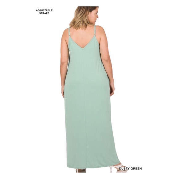 17 start $18 ❤️ Pretty Plus maxi dress - Picture 2 of 5